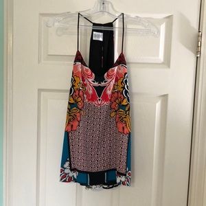Wild Floral Sleeveless Top